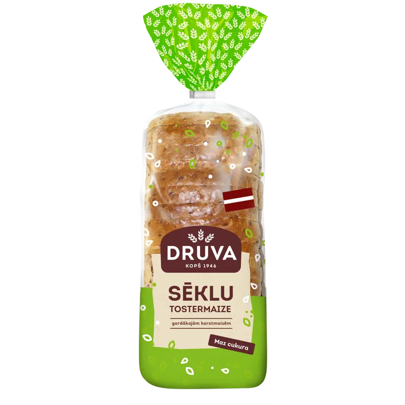 Druva Sēklu tostermaize 450g