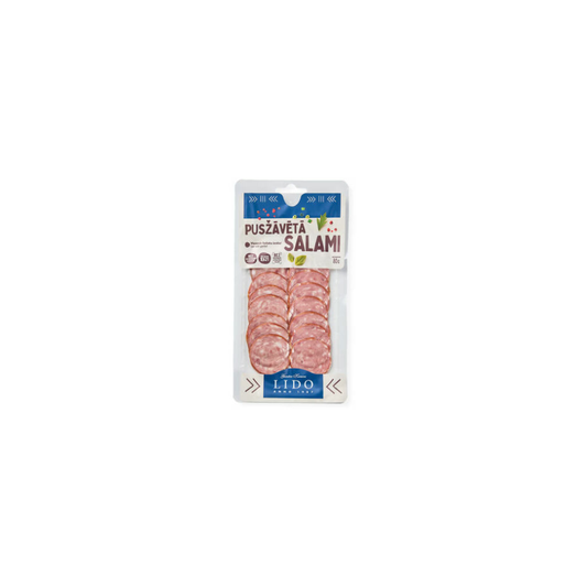 Desa salami šķēlēs 80g, Lido