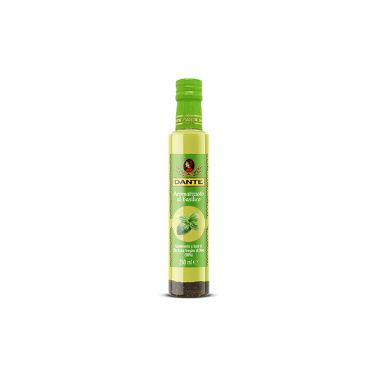 Olīveļļa DANTE Extra Vergine ar baziliku 250ml