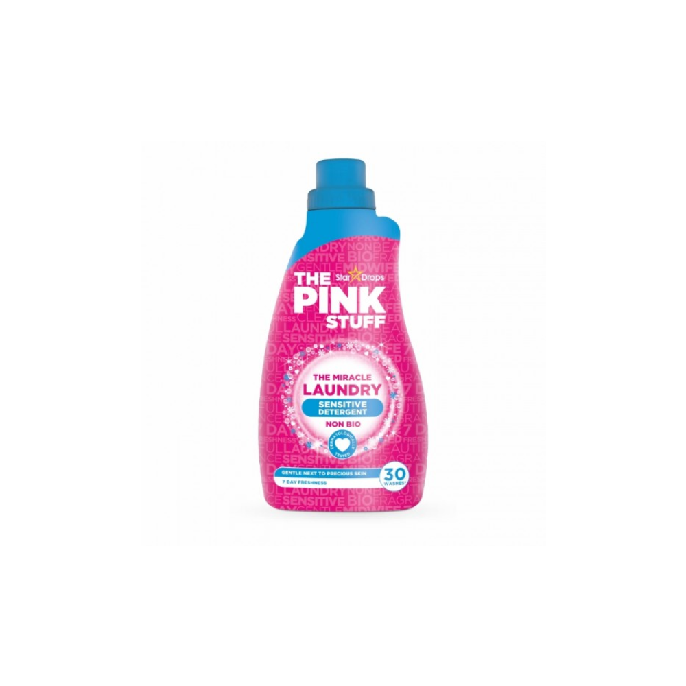 Veļas mazgāšanas līdzeklis, THE PINK STUFF NON BIO- 960ml