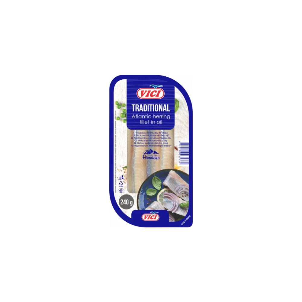 SIĻĶES FILEJA MATJE VIČI AR DŪMU GARŠU 240/190G