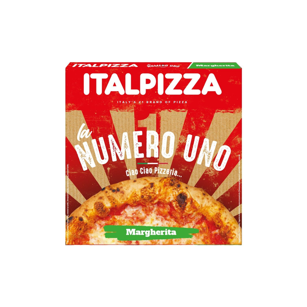 Pica Margherita Numero Uno, ~28cm, sald., 410g, Italpizza