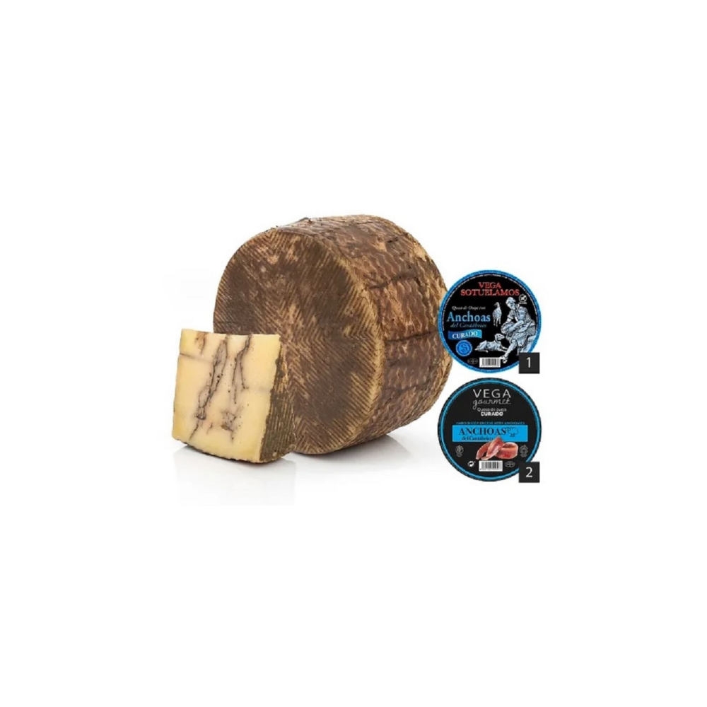 Siers ar anšoviem no aitas piena, 55%, 200g, Vega Sotuelamos