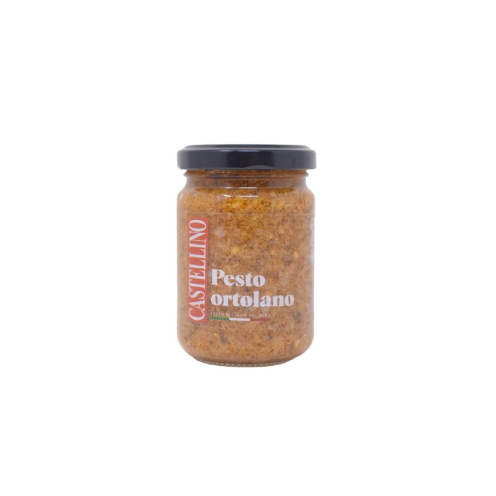 Krēms Bruschetta ar baklažāniem un valriekstiem, 135g, Castellino