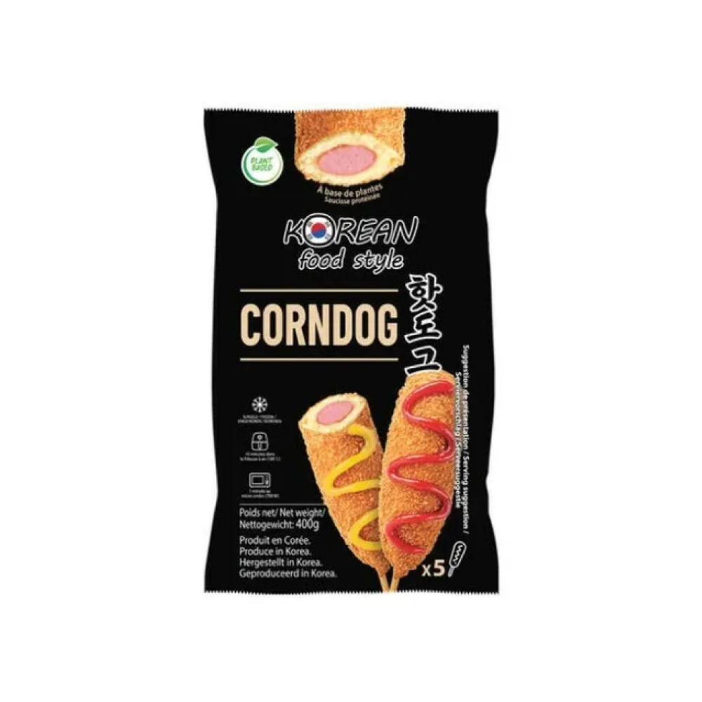 Uzkoda Corndog, sald., VEGAN, 400g, Korean Food Style