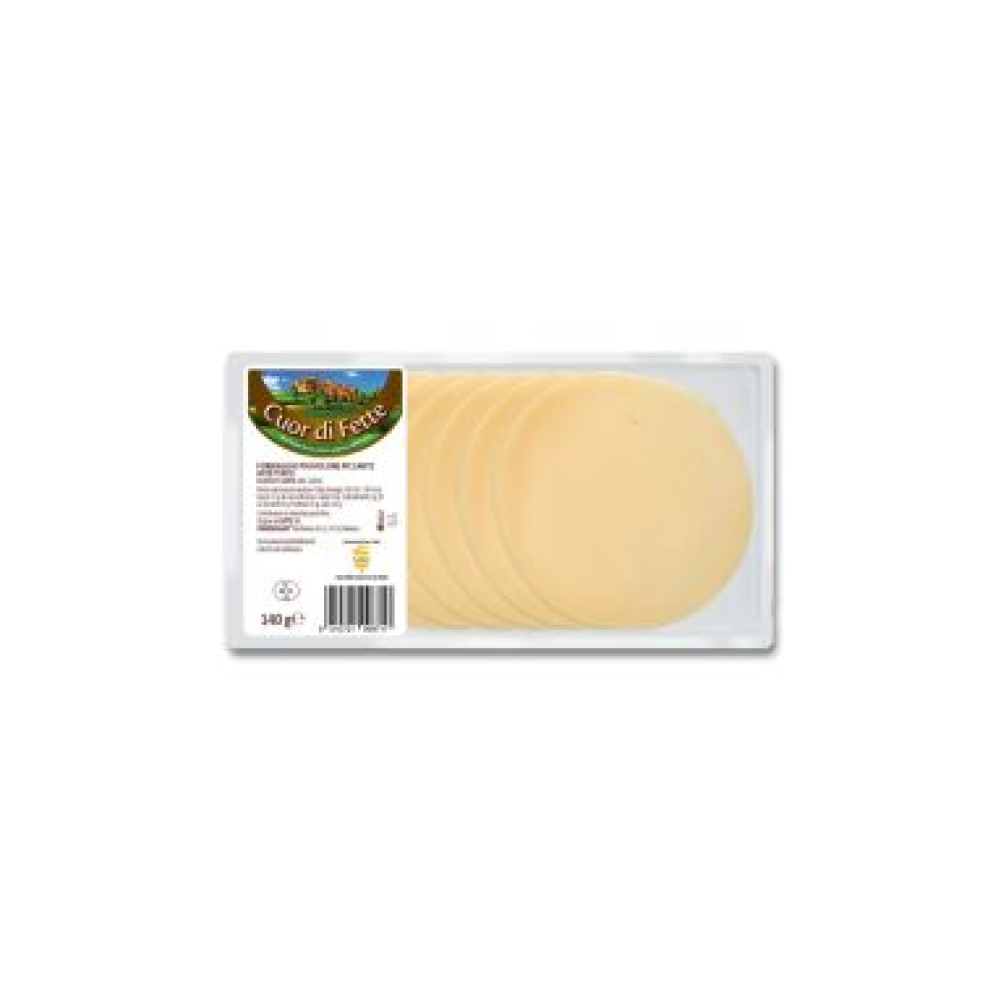 Siers Provolone Spicy, šķēles, 140g, Parmareggio