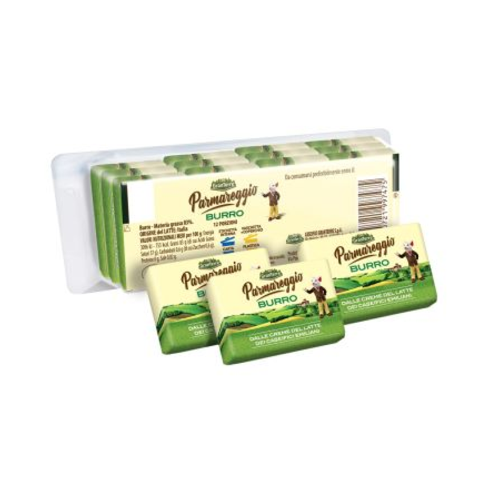 Sviests saldkrējuma, t.s. 82% , 120g (12x10g), Parmareggio
