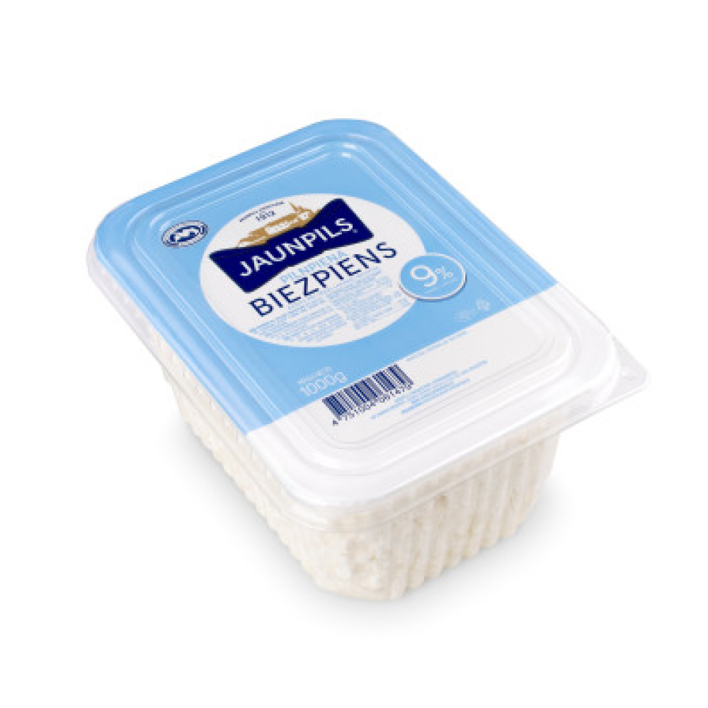 Pilnpiena biezpiens Jaunpils 9% 1000g