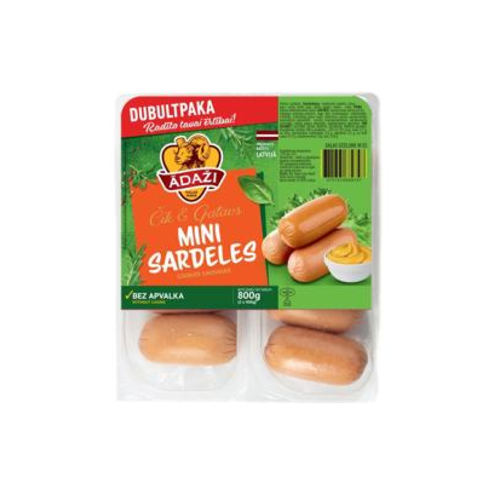 Mini sardeles Čik&Gatavs ĀDAŽI 2x400g