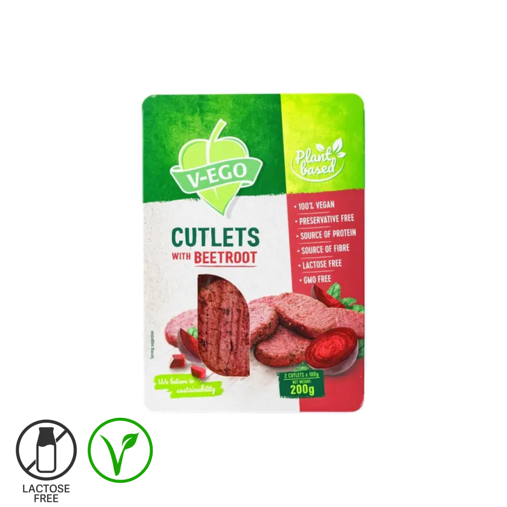Kotletes ar bietēm vegāniem 200g
