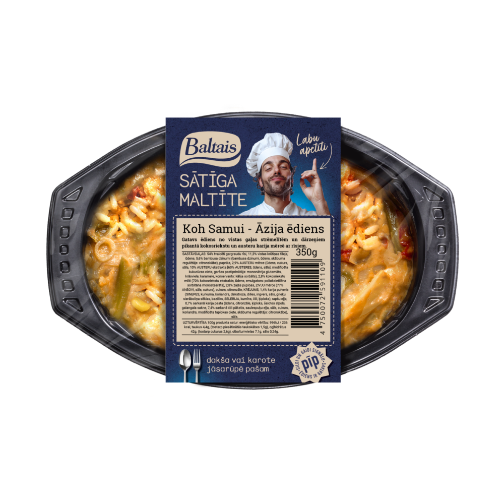 Baltais Āzijas ēdiens - Koh Samui, 350g