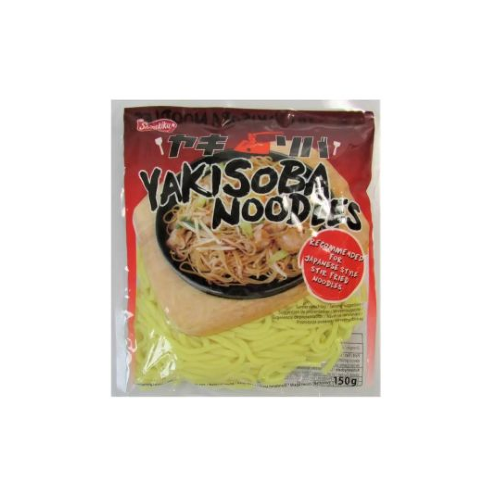 Nūdeles kviešu Yakisoba, pusfabrikāts, 150g