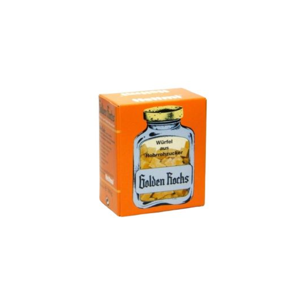 Cukurs cukurniedru brūnais, kubiciņos, Rohroh-Wurfelzucker, 500g, KF&Co