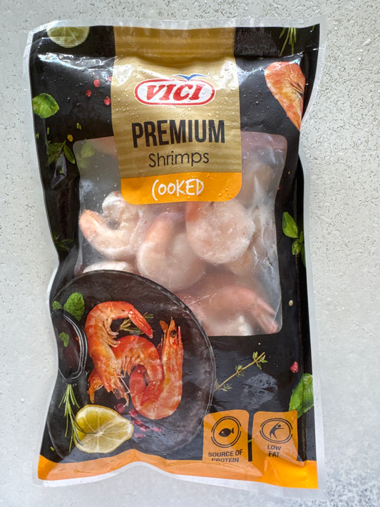 Garneles Premium Shrimps bez čaulām, apceptas, saldētas 240g