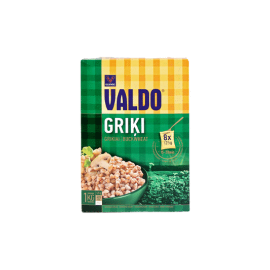 Griķi VALDO kārba 8x125g
