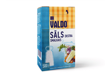 Sāls VALDO EKSTRA (kārba) 500g