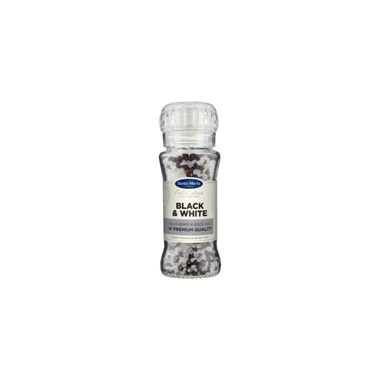 Garšvielas Santa Maria akmens sāls un Teličeri pipari 110g