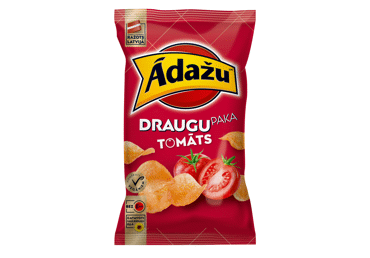 Ādažu Čipsi 180g Tomāts Draugu paka