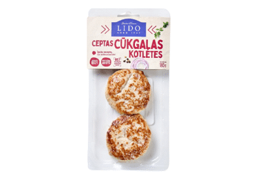 Ceptas cūkgaļas kotletes LIDO 180g