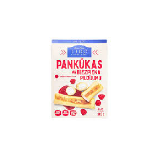 Pankūka ar biezpiena pildījumu LIDO 345g