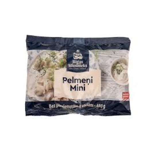 Pelmeņi Rīgas miesnieks mini ar cūkgaļu 450g