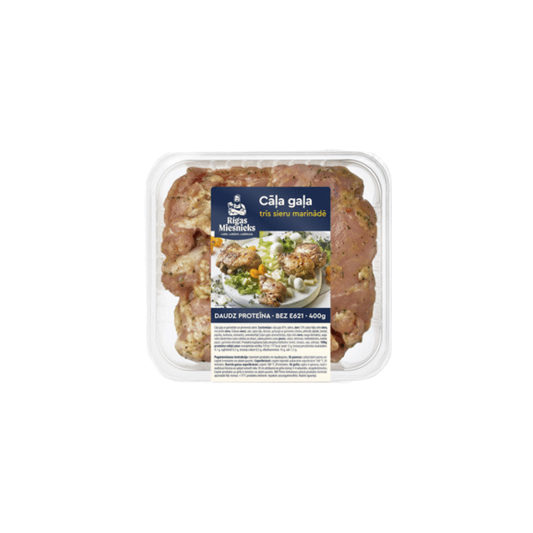 Cāļu gaļa trīs sieru marinādē RM 400g