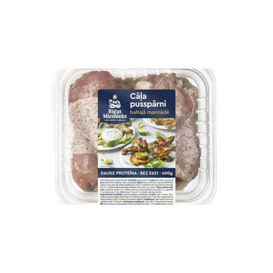 Cāļa pusspārni Rīgas Miesnieks baltajā marinādē 400g