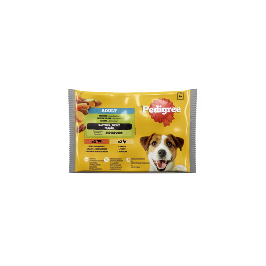 Pedigree 4-paka adult 4x100g