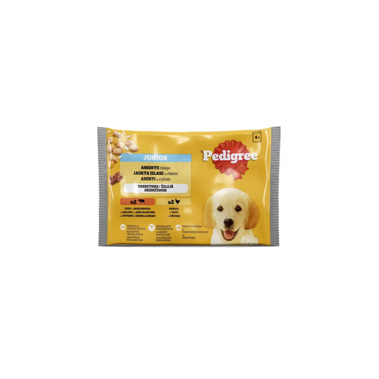 Suņu konservi Pedigree junior 100gx4