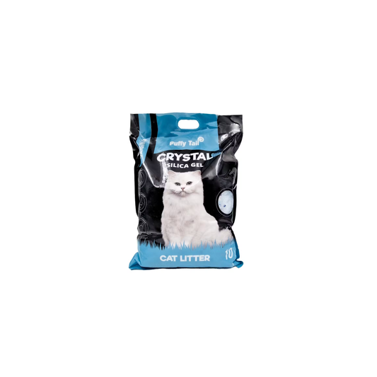Pakaiši kaķiem PUFFY TAIL, silikagela, 10l