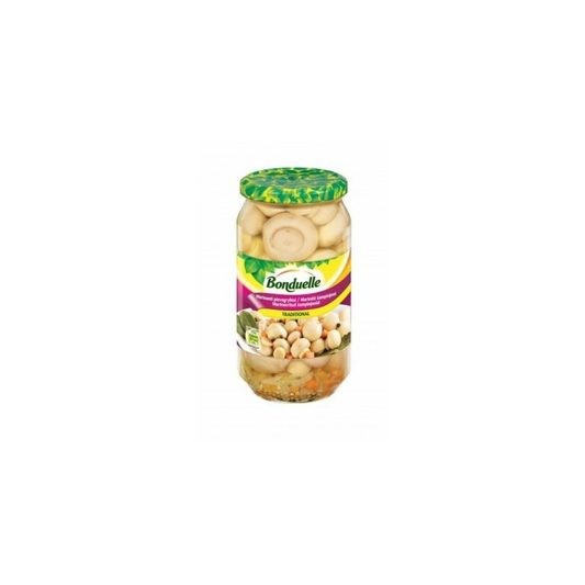 Marinēti šampinjoni Bonduelle Traditional 540g/290g