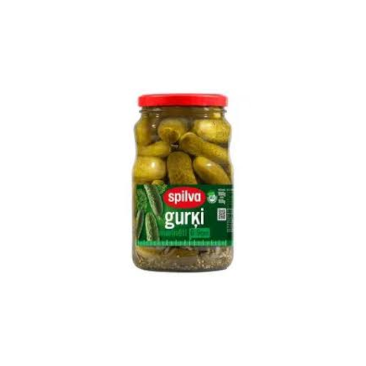 Marinēti gurķi Spilva 6-9cm 670g/360g