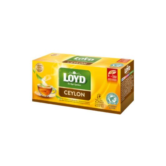 Melnā tēja LOYD Ceylon 25x2g