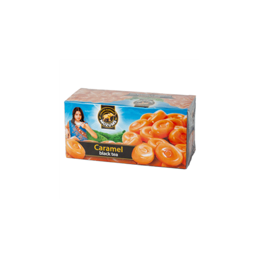 Melnā tēja MOŽUMS KARAMEĻU 20x1,5g
