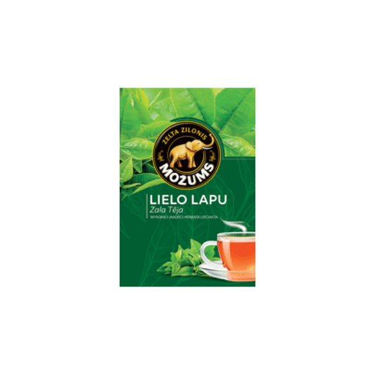 Zaļā tēja MOŽUMS LIELO LAPU 100g