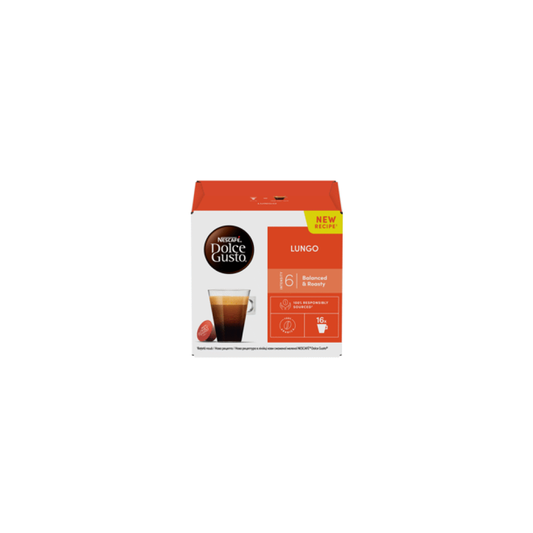 Kafijas kapsulas Nescafe Dolce Gusto Lungo 16x5,6g