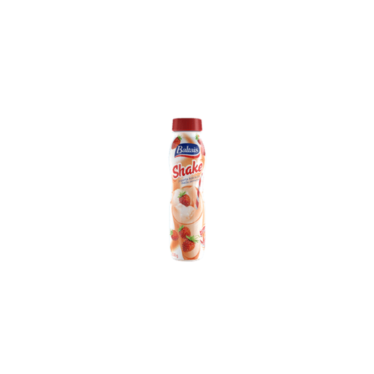 Jogurta kokteilis Baltais Shake meža zemeņu 250g