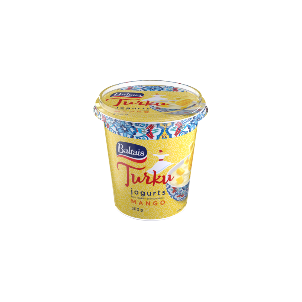 Turku jogurts Baltais mango 300g