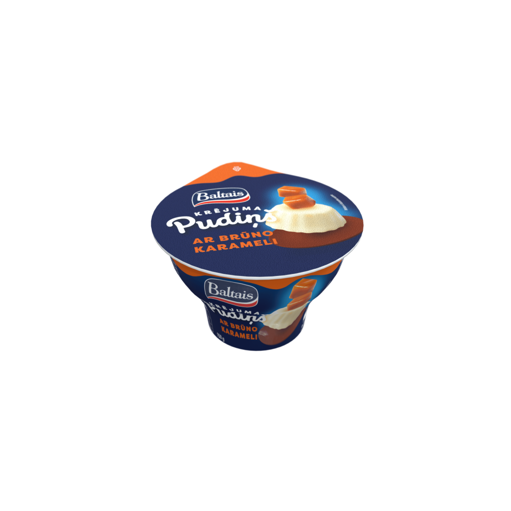 Krējuma pudiņš Baltais brūnās karameles 150g