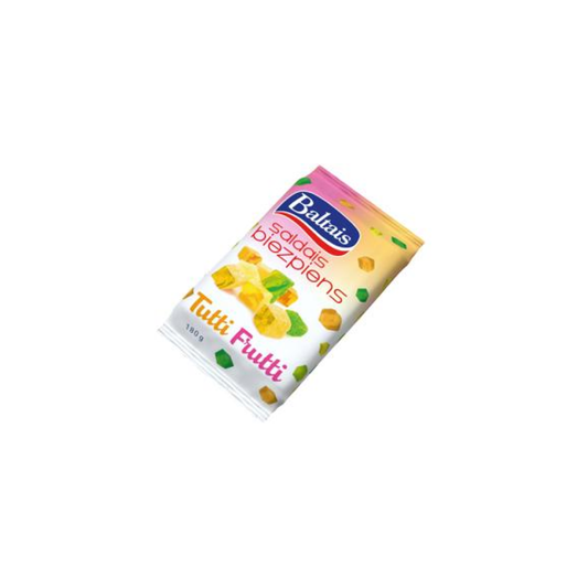 Saldais biezpiens Baltais Tutti Frutti 180g