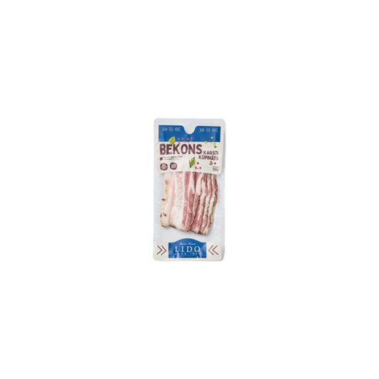 Karsti kūpināts bekons LIDO 100g