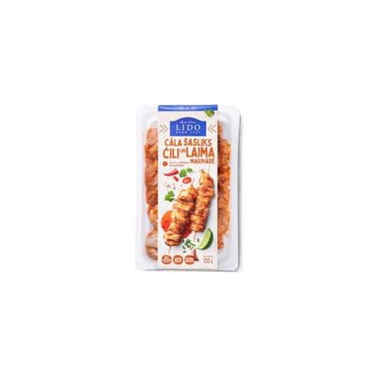 Cāļa šašliks čili-laims marinādē LIDO 700g