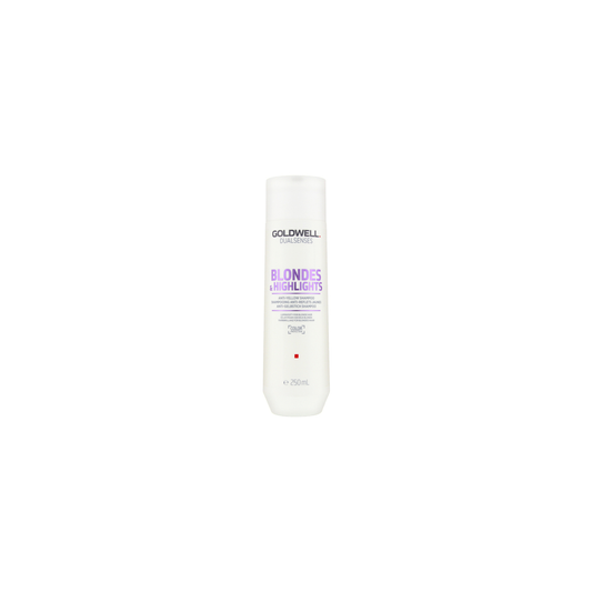 GOLDWELL Dualsenses Blondes&Highlights šampūns blondiem matiem dzelteno toņu neitralizēšanai, 250ml