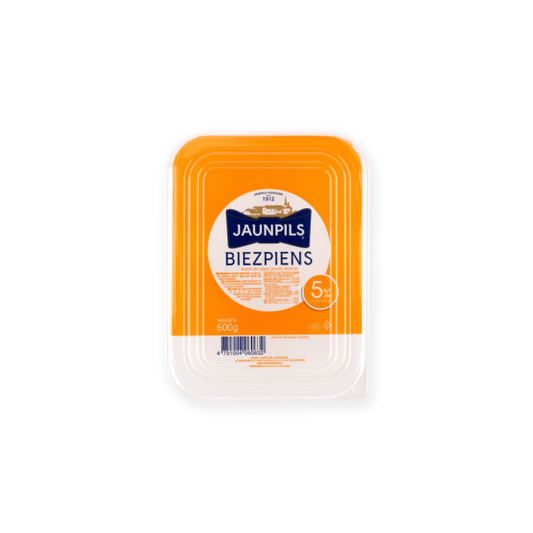 Biezpiens 5% JAUNPILS 600g