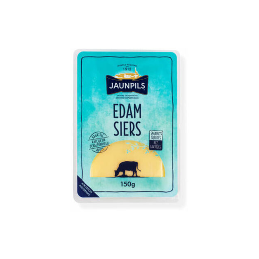 Siers Edam šķēlītēs 150g, Jaunpils