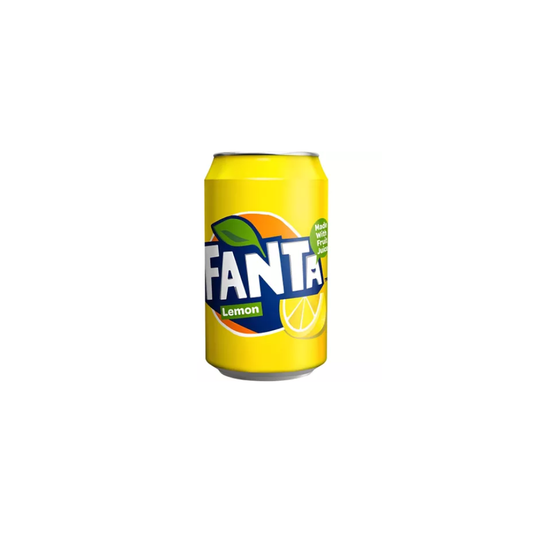 Atsvaidzinošs gāzēts dzēriens FANTA (LEMON), 330ml