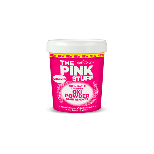 THE PINK STUFF pulveris traipu tīrīšanai krāsainai veļai 1kg