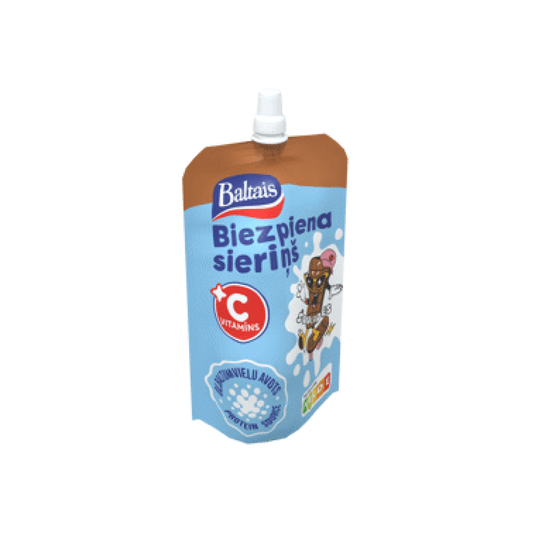 Biezpiena sieriņš ar C vitamīnu šokolādes BALTAIS 100g