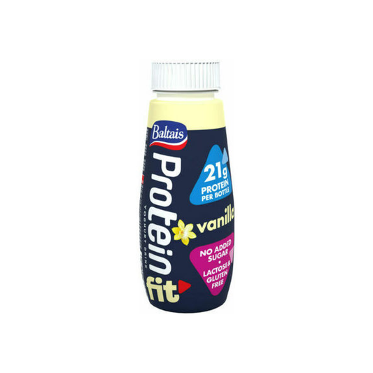 Jogurta dzēriens Protein Fit vaniļas 250g, Baltais