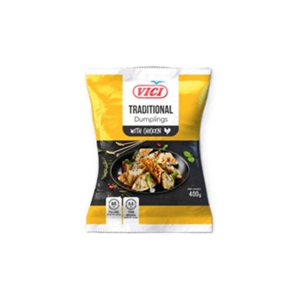 Pelmeņi Traditional ar vistas gaļu 400g
